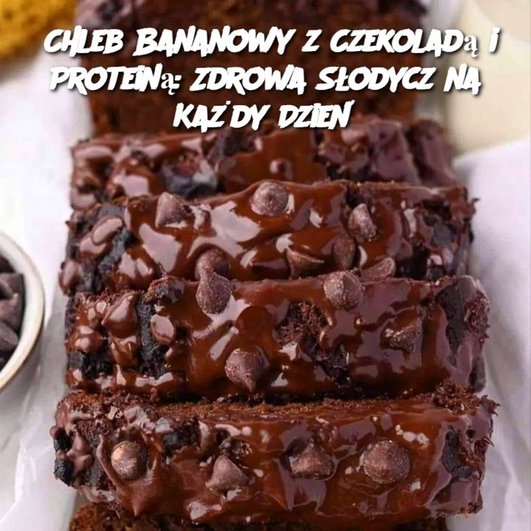 Chleb Bananowy z Czekoladą i Proteiną: Zdrowa Słodycz na Każdy Dzień