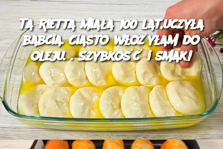 Ta Rietta miała 100 lat,uczyła babcia. Ciasto włożyłam do oleju. . Szybkość i smak!