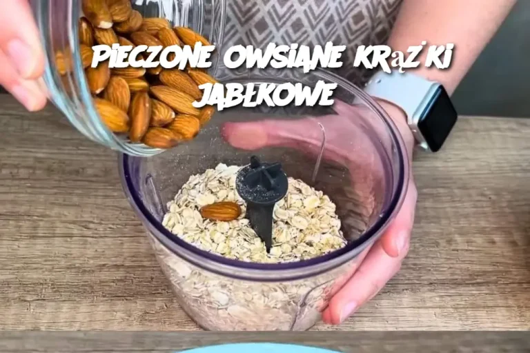 Pieczone owsiane krążki jabłkowe