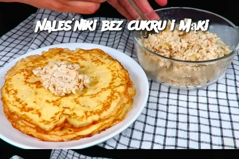 Naleśniki bez cukru i mąki