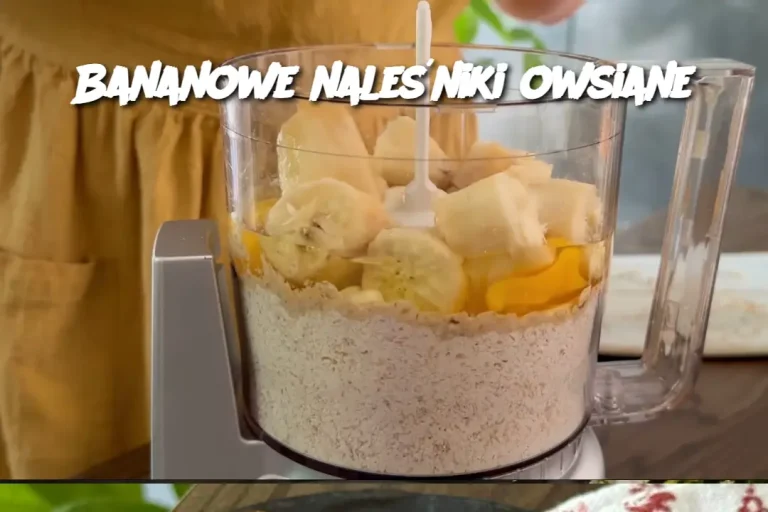 Bananowe naleśniki owsiane