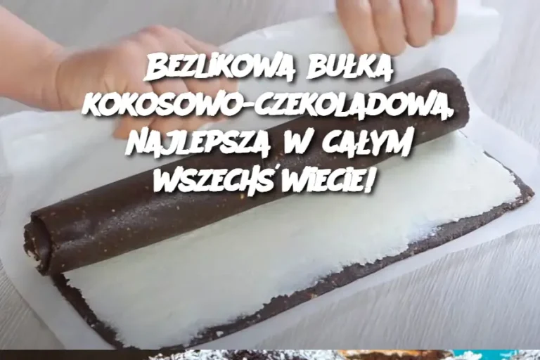 Bezlikowa bułka kokosowo-czekoladowa, najlepsza w całym wszechświecie!