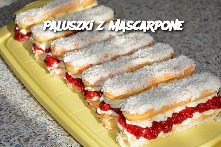 Paluszki z mascarpone