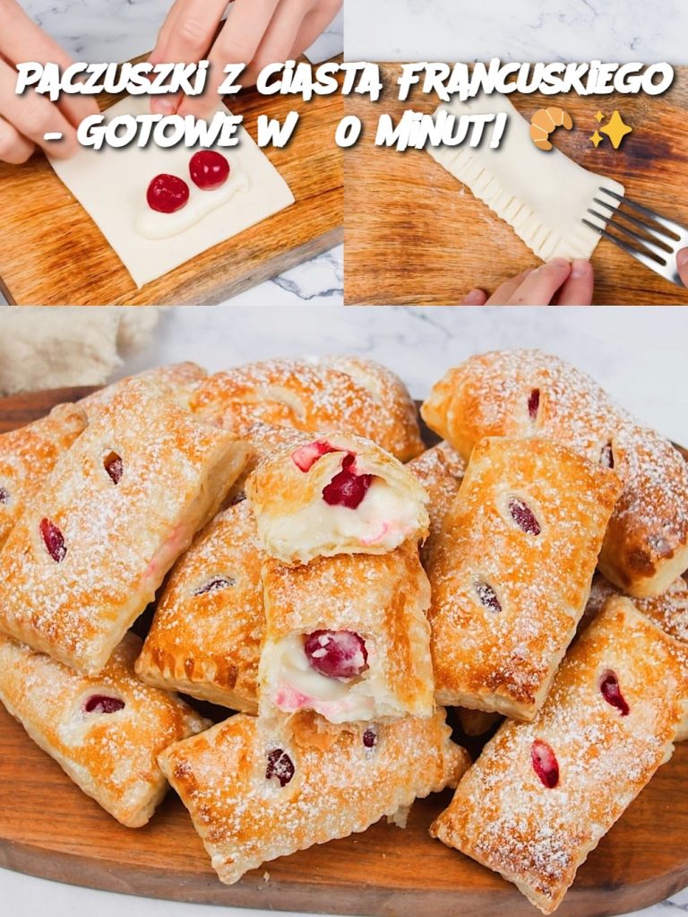 Paczuszki z Ciasta Francuskiego – Gotowe w 30 minut!