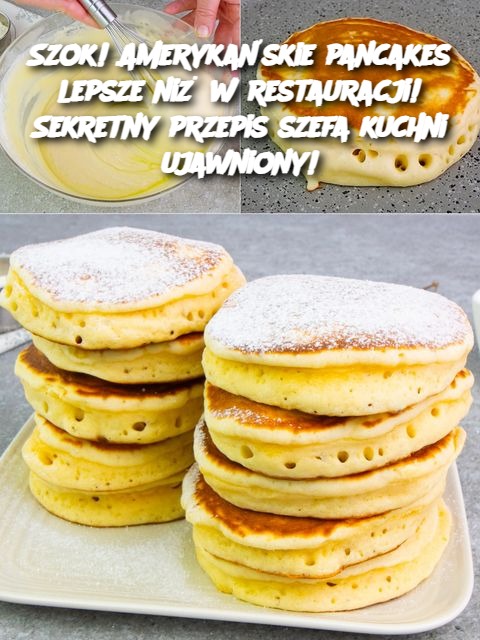 Szok! Amerykańskie pancakes lepsze niż w restauracji! Sekretny przepis szefa kuchni ujawniony!