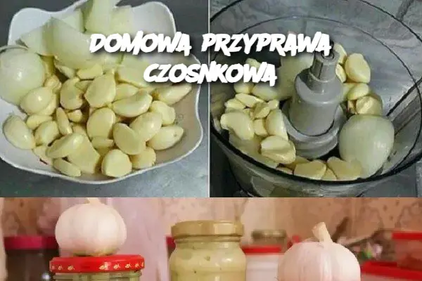 Domowa przyprawa czosnkowa