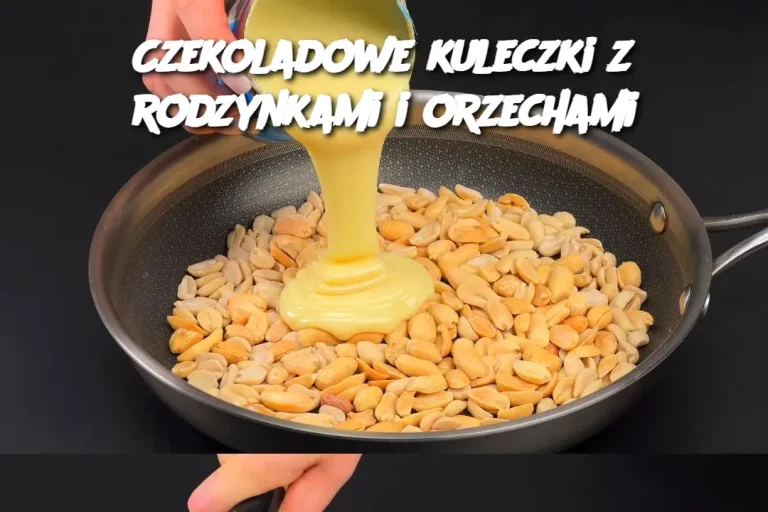 “Czekoladowe Kuleczki z Rodzynkami i Orzechami: Łatwy i Pyszny Przepis”