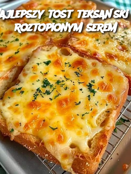 Najlepszy tost teksański z roztopionym serem