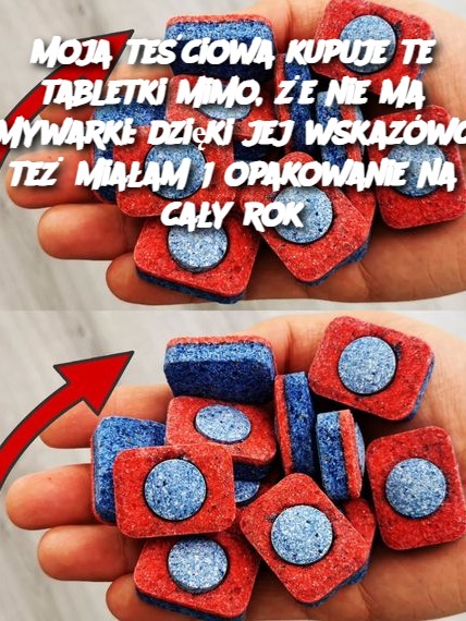 Moja teściowa kupuje te tabletki mimo, że nie ma zmywarki: dzięki jej wskazówce też miałam 1 opakowanie na cały rok