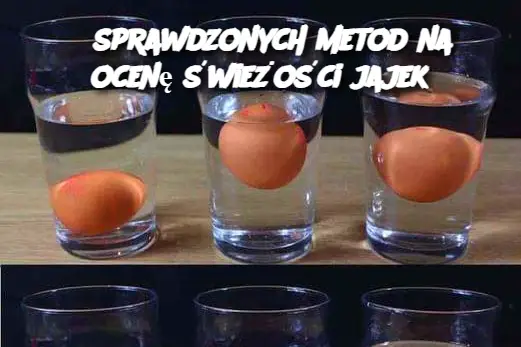 5 sprawdzonych metod na ocenę świeżości jajek