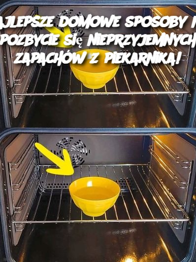 Najlepsze domowe sposoby na pozbycie się nieprzyjemnych zapachów z piekarnika!