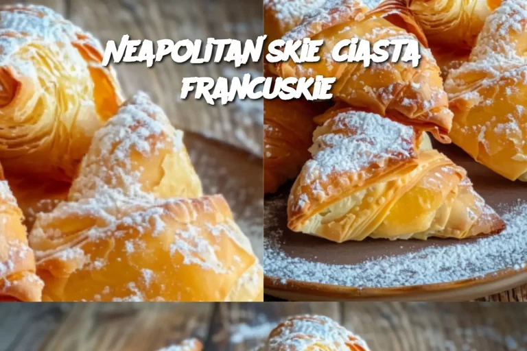 Neapolitańskie ciasta francuskie