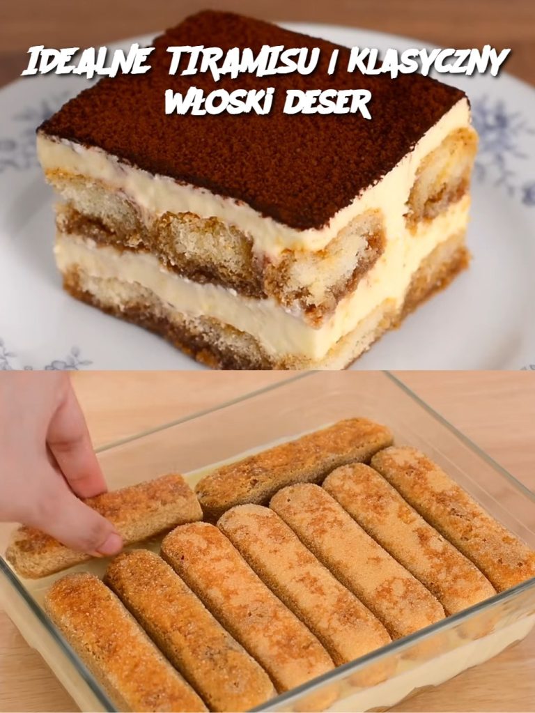 IDEALNE TIRAMISU | Klasyczny włoski deser