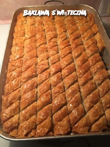 Baklawa świąteczna