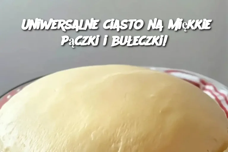 Uniwersalne ciasto na miękkie pączki i bułeczki!