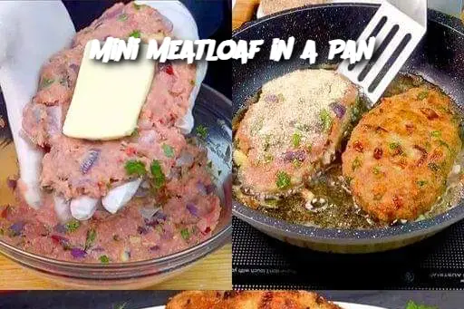 Mini Meatloaf in a Pan