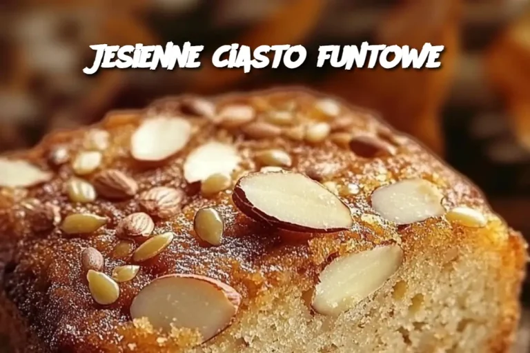 Jesienne ciasto funtowe