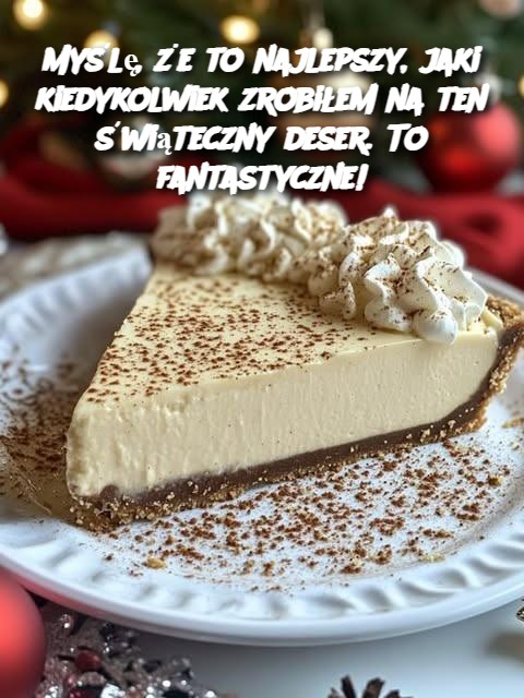 Myślę, że to najlepszy, jaki kiedykolwiek zrobiłem na ten świąteczny deser. To fantastyczne!