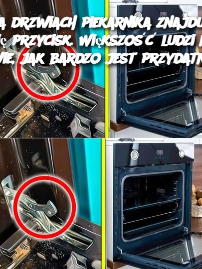 Na drzwiach piekarnika znajduje się przycisk. Większość ludzi nie wie, jak bardzo jest przydatny.