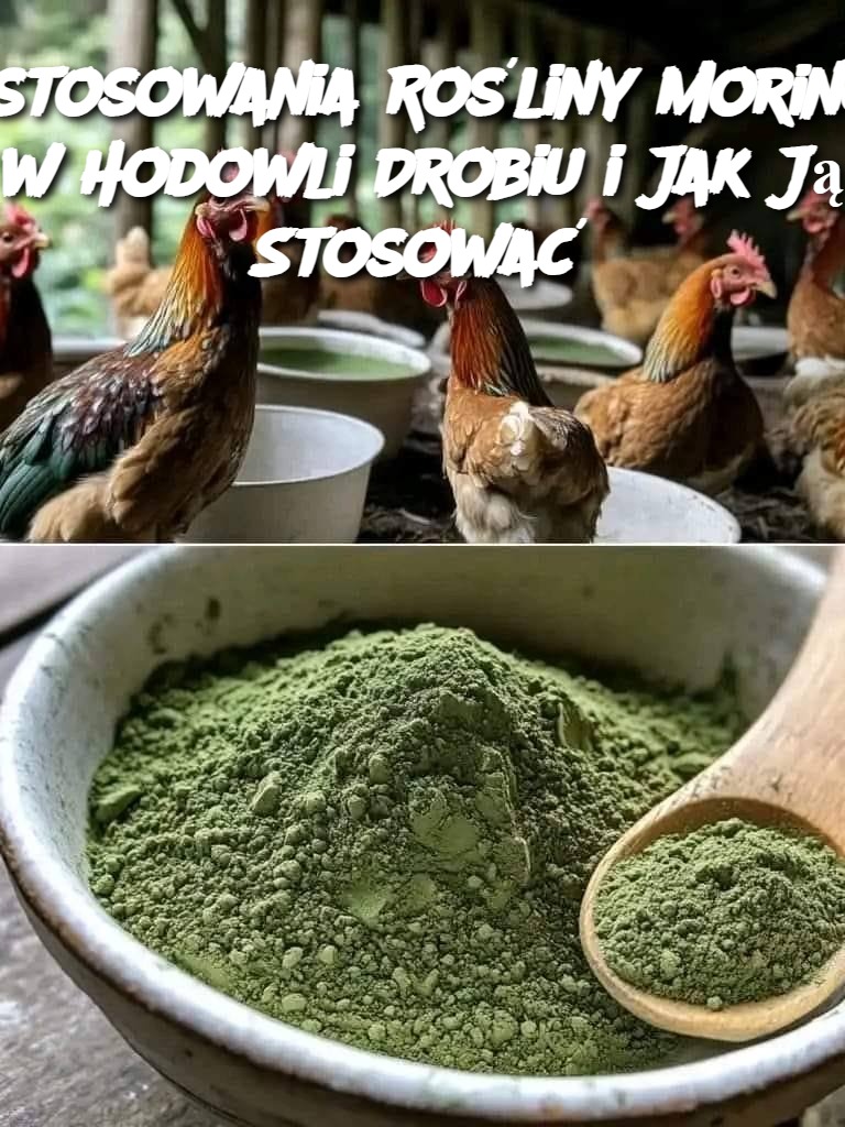 Zastosowania Rośliny Moringa w Hodowli Drobiu i Jak Ją Stosować