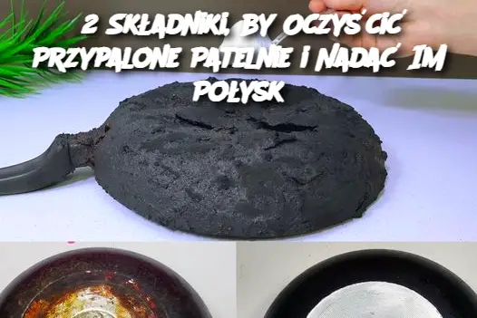 2 Składniki, by Oczyścić Przypalone Patelnie i Nadać Im Połysk