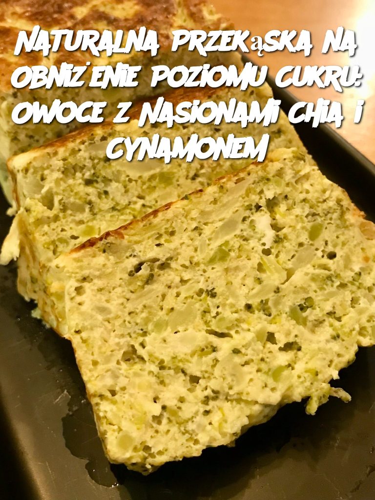 Naturalna Przekąska na Obniżenie Poziomu Cukru: Owoce z Nasionami Chia i Cynamonem