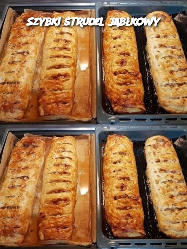 Szybki strudel jabłkowy