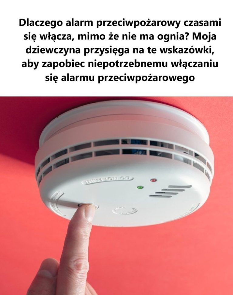 Dlaczego czujnik dymu włącza się, gdy nie ma ognia?