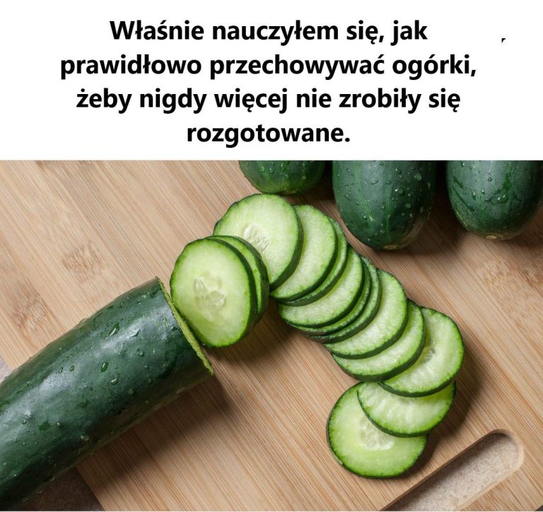 Jak przechowywać ogórki