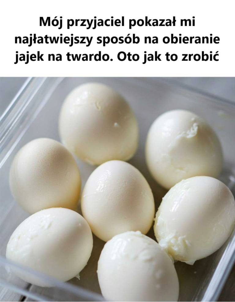 Najlepszy sposób na bezproblemowe obieranie jajek na twardo