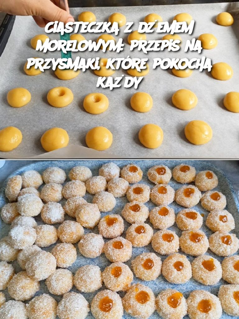 Ciasteczka z dżemem morelowym: przepis na przysmaki, które pokocha każdy