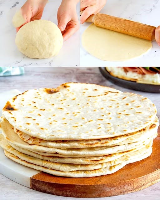 Piadina romagnola: przepis na przygotowanie jej w domu