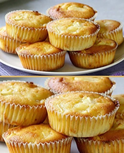 Przepis na Muffins aux Pommes z Cœur Fondant