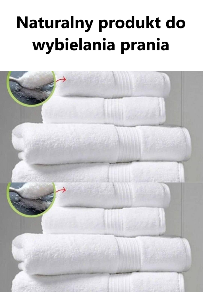 Naturalny produkt do wybielania prania