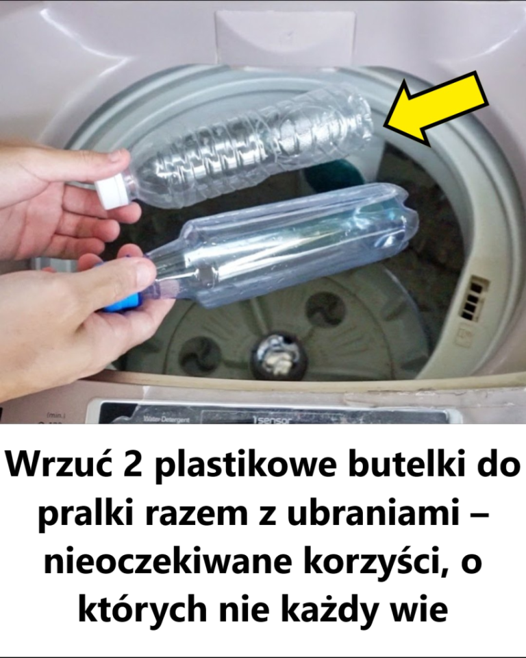 Wrzuć 2 plastikowe butelki do pralki razem z ubraniami – nieoczekiwane korzyści, o których nie każdy wie