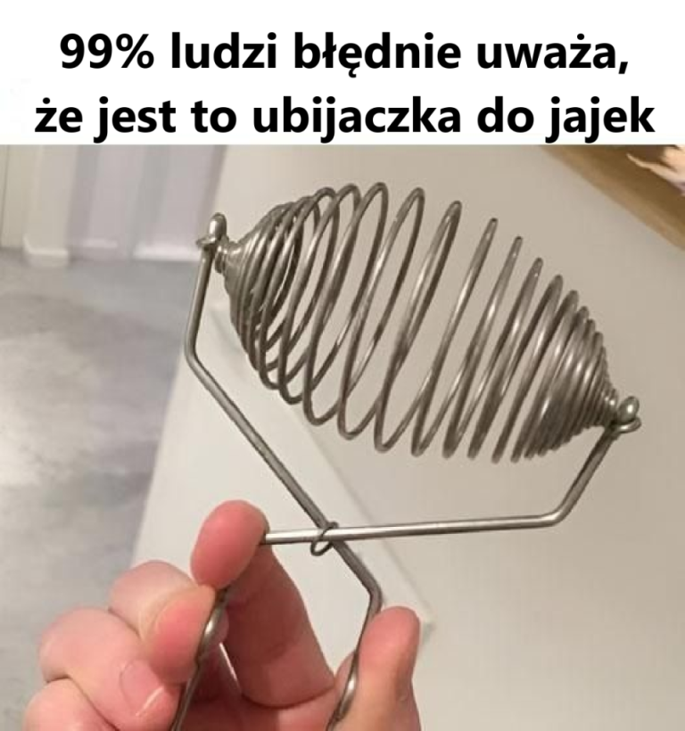 99% ludzi błędnie myśli, że to trzepaczka do jajek