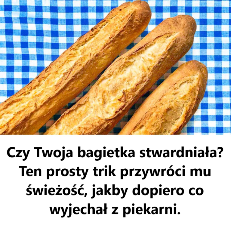 Czy Twoja bagietka stwardniała? Ten prosty trik przywróci mu świeżość, jakby dopiero co wyjechał z piekarni.