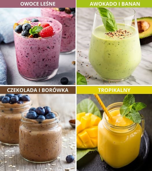 4 proste smoothie, które przygotujesz w kilka minut!