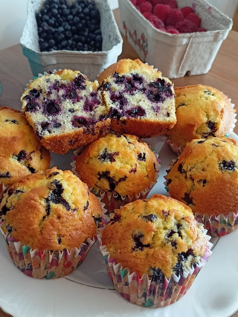 Muffinki bardzo owocowe