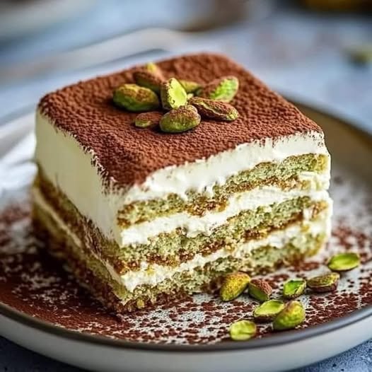 Przepis na Tiramisu Pistacjowe