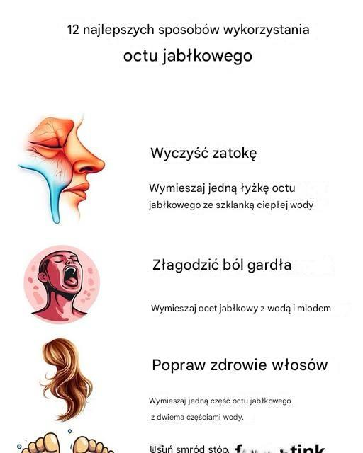 12 najlepszych sposobów wykorzystania octu jabłkowego