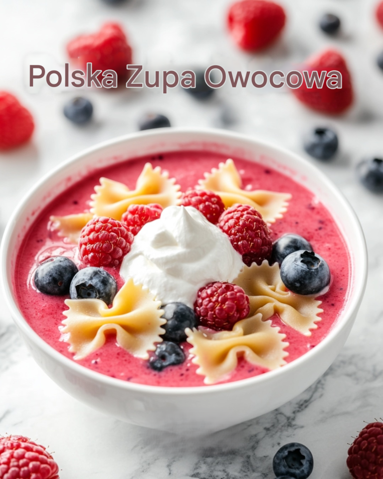 Polish Fruit Soup (Zupa Owocowa)