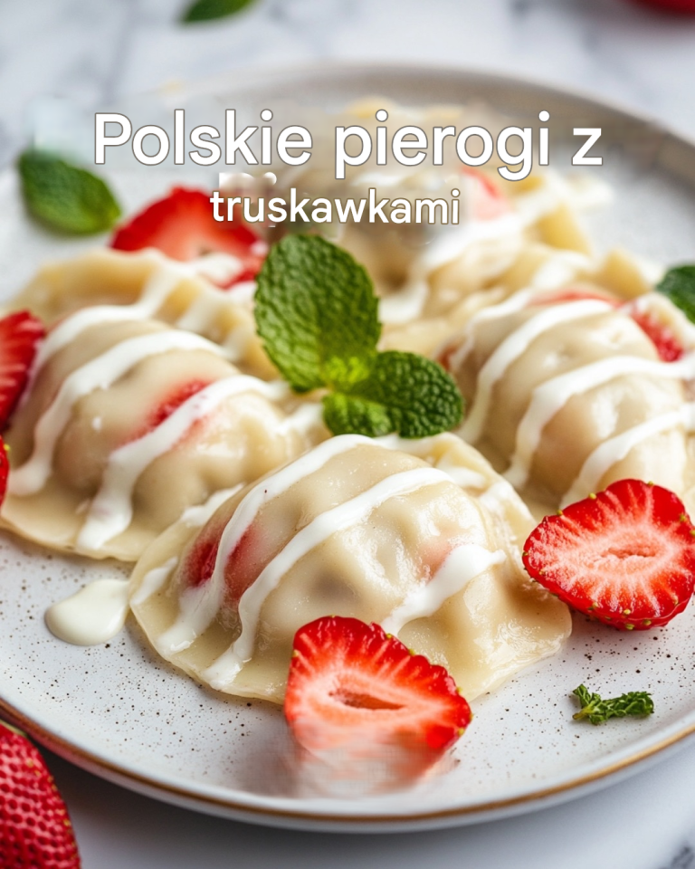 Polish Strawberry Pierogi Recipe (Pierogi z Truskawkami)