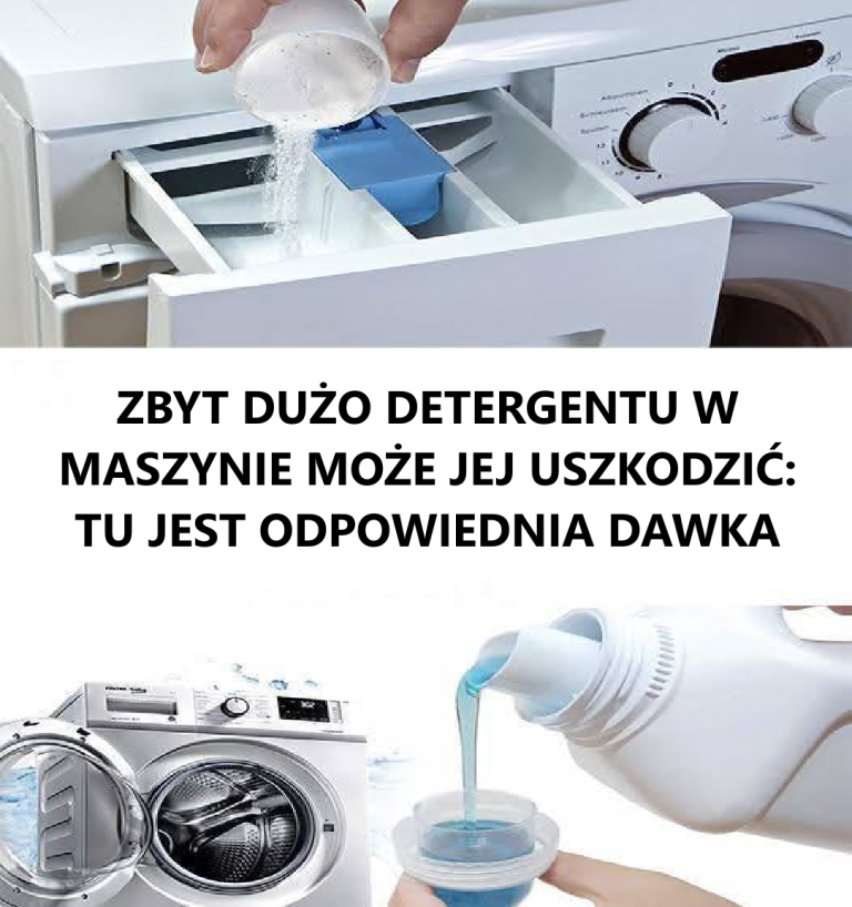 Zbyt duża ilość detergentu może wszystko zniszczyć: oto, ile go potrzebujesz