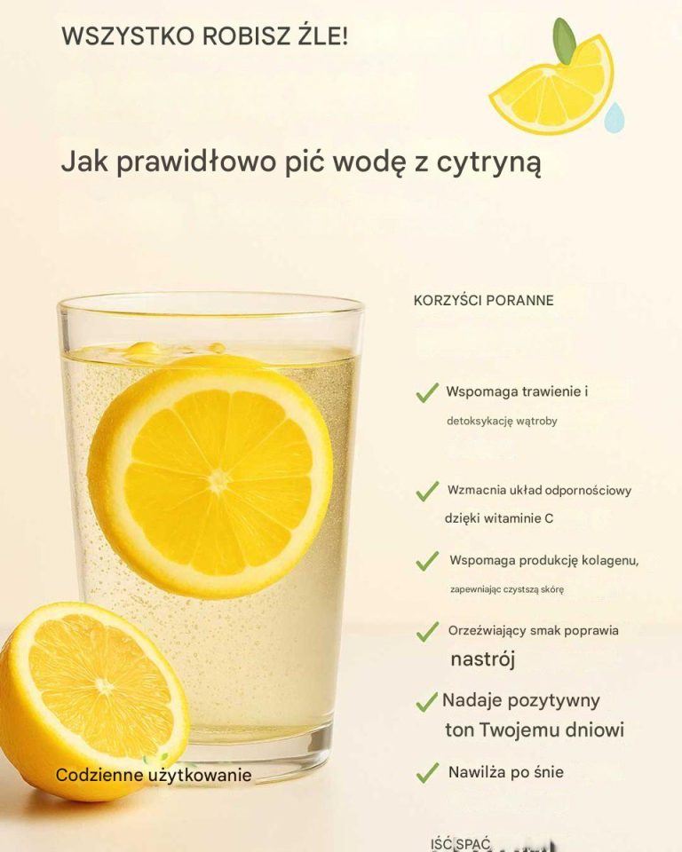 Wszystko robisz źle. Jak prawidłowo pić wodę z cytryną