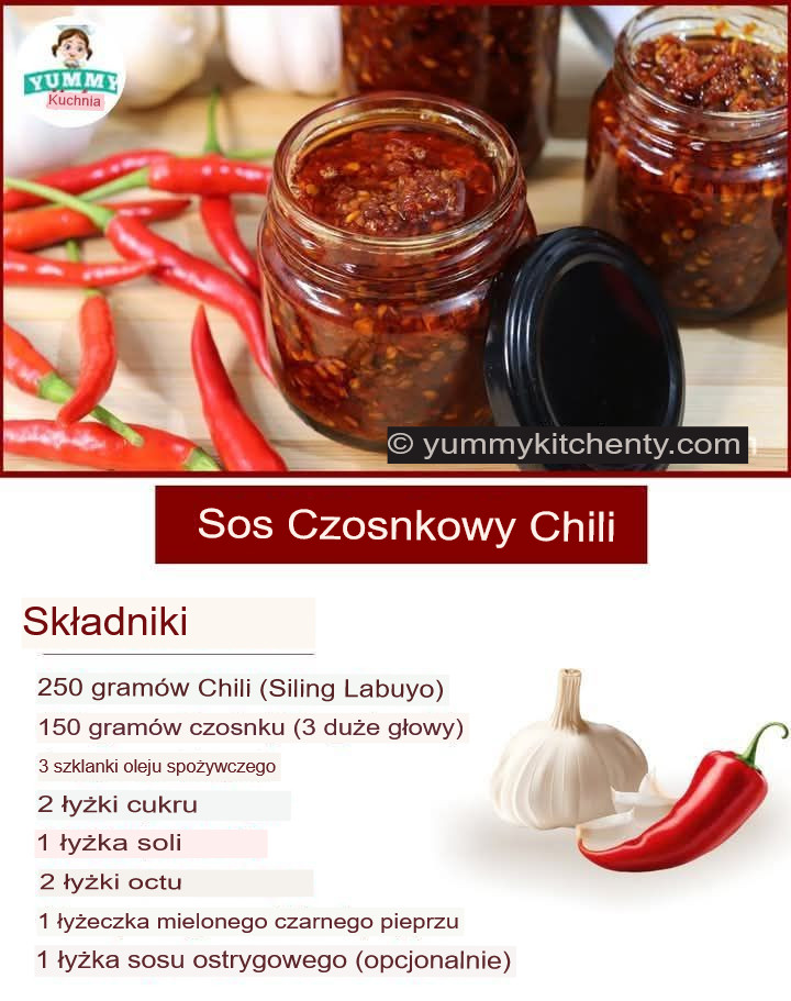 Domowy sos chili czosnkowy – pikantny, wytrawny i