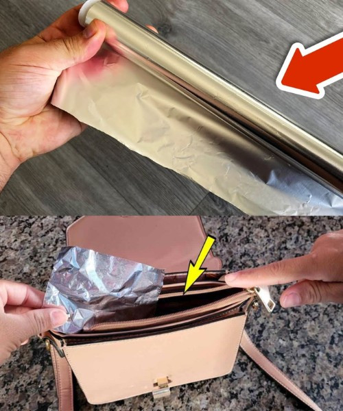Dlaczego tak wiele osób owija torby folią aluminiową przed wyjściem z domu?