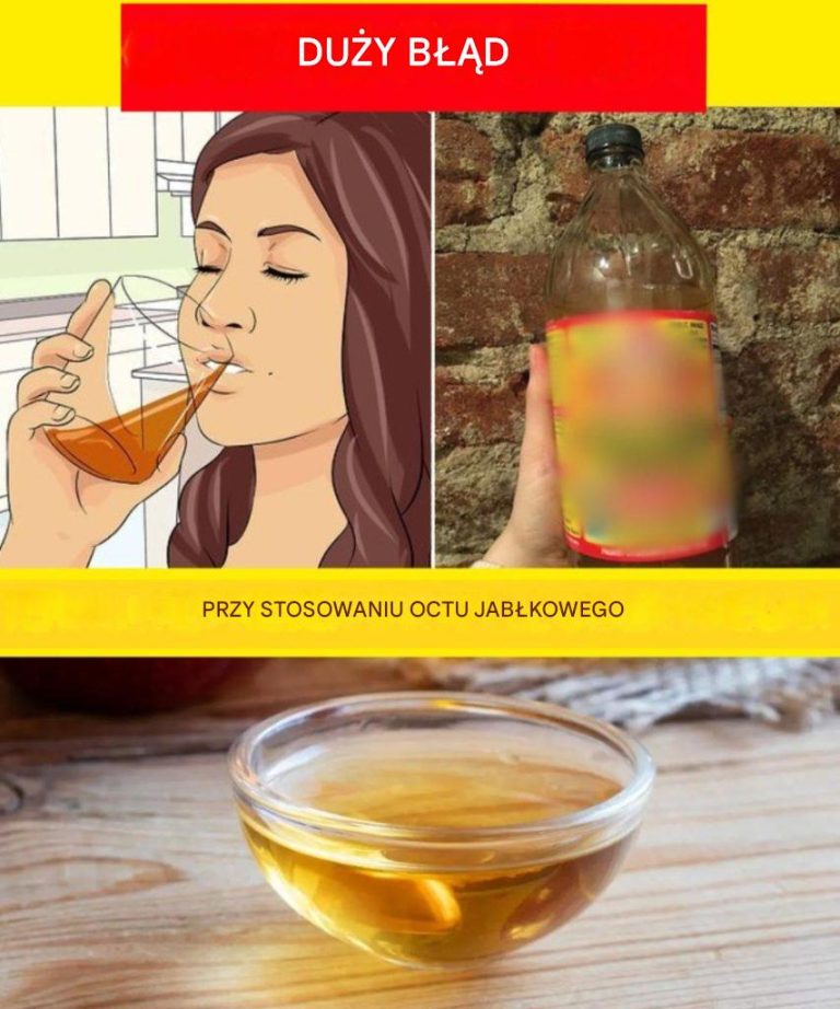 Duży błąd przy stosowaniu octu jabłkowego