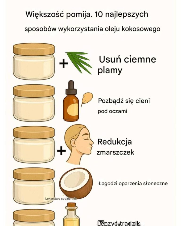 Większość pomija. 10 najlepszych sposobów wykorzystania oleju kokosowego