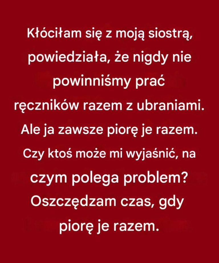 Prawda o praniu ręczników i ubrań razem